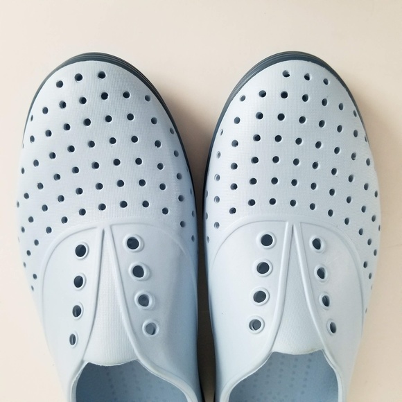 NATIVE Keep It Lite Slip On Shoes Blue Flat Womens - Picture 10 of 15